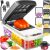Mueller Vegetable Chopper Mandoline Slicer, Food Veggie Chopper, Cheese Grater, Onion Vegetable Cutter with Container, Dicer, Kitchen Gadgets & Essentials