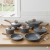 CAROTE 26PCS Pots and Pans Set Non Stick, Cookware Set Pots and Pans Induction Cook Ware, Nonstick Kitchen Cooking, PFOA Free